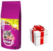 WHISKAS Junior 14kg  + STAIGMENA KATEI