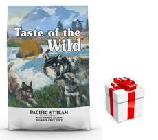 Taste of the Wild Pacific Stream Puppy 12,2 kg + STAIGMENA ŠUNIUI