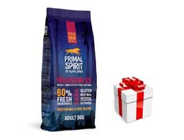 PRIMAL SPIRIT 60% Wilderness 12kg + STAIGMENA ŠUNIUI