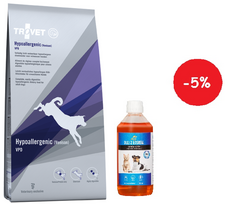 TROVET VPD Hypoallergenic - Venison (šuniui) 10kg + LAB V Lašišų aliejus šunims ir katėms 500ml