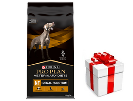 PRO PLAN Veterinary Diets NF Inkstų funkcija Sausas šunų maistas 12kg + STAIGMENA ŠUNUI