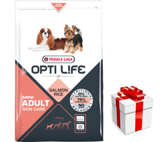 VERSELE-LAGA Opti Life Adult Skin Care Mini 7,5kg + STAIGMENA ŠUNUI