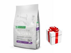 NATURES PROTECTION Superior Care Grain Free White Dog Junior All Breeds 1,5kg + STAIGMENA ŠUNUI