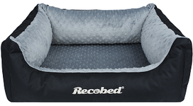 RECOBED Sargaso sofa juoda ir pilka L 100x80cm