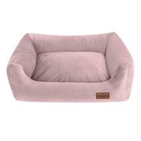 RECOBED Welurove sofa alyvinė rožinė M 80x65cm