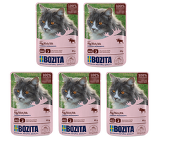 BOZITA gabalėliai lašišos drebučiuose 5x85g