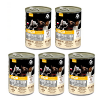 PetRepublic vištienos monoproteinų ėdalas šunims, gabalėliai padaže 5x400g