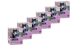 BOZITA Cat Krevetės Padaže 6x370g