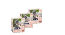 BOZITA Cat Lašiša padaže 3x370g