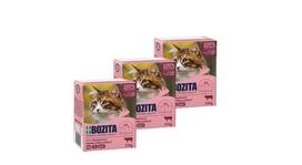BOZITA Cat Kapota jautiena drebučiuose 3x370g
