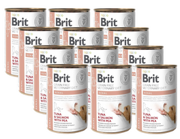 BRIT GF veterinarinė dieta šunims Renal 12x400g drėgno ėdalo šunims