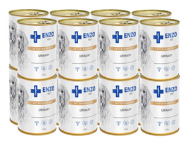 ENZO VET Urinary nuo šlapimo takų ligų su vištiena šunims 16x400g