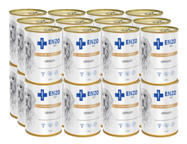 ENZO VET Urinary nuo šlapimo takų ligų su vištiena šunims 24x400g