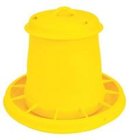 Automatinė lesyklė, geltona, skirta naminiams paukščiams, 5,25 l, 3,5 kg, Novital