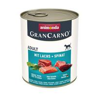 ANIMONDA GranCarno Adult Dog skonis: lašiša + špinatai 800g