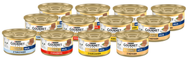 Purina Gourmet Gold skonių mišinys 12x85g