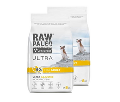 Vetexpert RAW PALEO ULTRA TURKEY ADULT MINI 2x8KG