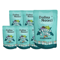 DOLINA NOTECI Supermaistas upėtakis ir tunas 10x85g paketėlis