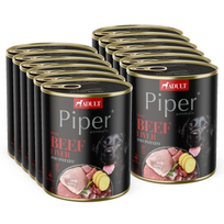 DOLINA NOTECI Piper šunims su jautienos kepenėlėmis ir bulvėmis 12x800g
