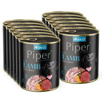 DOLINA NOTECI Piper šunims ėriena su morkomis 12x800g