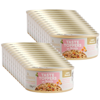 Applaws Taste Toppers Natūralus drėgnas maistas šunims su vištiena, kumpiu ir daržovėmis 24x156g