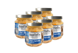 Basttet'o Holistic vištienos filė galetėje šunims 6x130g