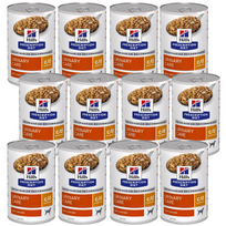 HILL'S PD Prescription Diet Canine c/d 12x370g - skardinė