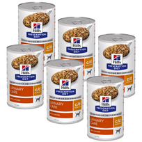 HILL'S PD Prescription Diet Canine c/d 6x370g - skardinė