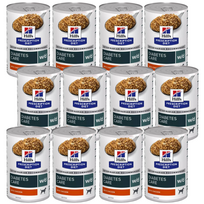 HILL'S PD Prescription Diet Canine w/d 12x370g - skardinė