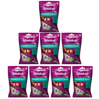 WHISKAS Energy and Vitality 8x45g skanėstas katėms, su vištiena