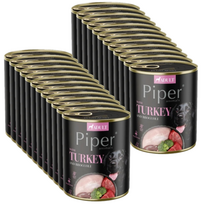 DOLINA NOTECI Piper šunims su kalakutiena ir brokoliais 24x800g