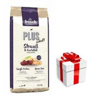 Bosch Plus Adult  Stručiai ir bulvės 12,5 kg + Staigmena Šunui