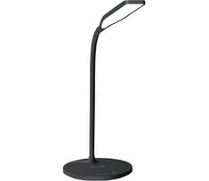 Nedis LTLGQ4M2BK - Reguliuojama lempa su belaidžiu įkrovimu Qi LED/5,5W/230V 2700-6500K