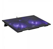 MS COOLING PAD COOL D10 5 BLACK LED 2X USB