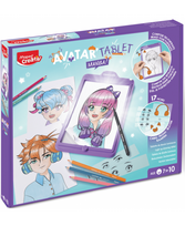 Šviečianti piešimo lenta MAPED Creativ "Avatar Studio Manga"
