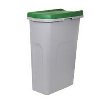 Šiukšliadėžė rūšiavimui 40 l 45x27x61 cm pilka/žalia ECO 70781 Stefanplast