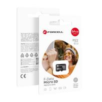 FORCELL F-DATA 64GB UHS-I U3 class 10 memory card