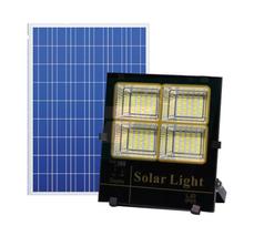 LED 100w lauko šviestuvas su LCD ekranu pasikraunantis nuo saulės, valdomas pulteliu LDJ-88100
