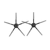 Xiaomi Roborock 5 point šoniniai šepetėliai, 2 vnt., juoda (pakaitalas)