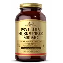 Solgar Psyllium Husks Fiber 500 mg 200 vcaps