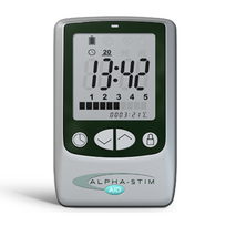 Alfa bangų prietaisas nemigai. nerimui. depresijai gydyti Alpha-Stim® AID
