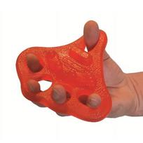 Plaštakos ir pirštų treniruoklis Power-Web Flex-Grip. raudonas
