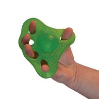 Plaštakos ir pirštų treniruoklis Power-Web Flex-Grip. žalias
