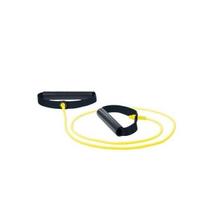 Apvali pasipriešinimo guma su rankenomis MoVeS Tube, 120 cm, geltona