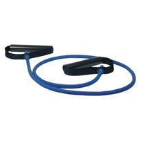 Apvali pasipriešinimo guma su rankenomis MoVeS Tube, 120 cm, mėlyna