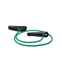 Apvali pasipriešinimo guma su rankenomis MoVeS Tube, 120 cm, žalia
