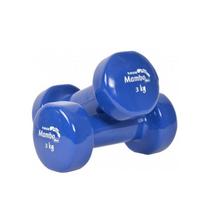 Viniliniai hanteliai Mambo Max Dumbbell. 3 kg