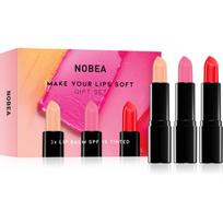 NOBEA Beauty Pleasure NOBEA Make Your Lips Soft Gift Set lūpų priemonių rinkinys dovanų leidimas