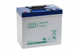 AGM SBL66-12HR 12V 55Ah M6 maitinimo akumuliatorius