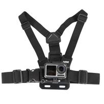Krūtinės juostos tvirtinimo diržas, skirtas Gopro Hero 9 8 7 6 5 4 Insta360 R X2 DJI OSMO veiksmo kameros diržas, skirtas Go Pro SJCAM EKEN priedai